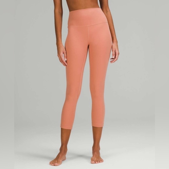 Lululemon Align High-Rise Crop 23" Pink Savannah - Picture 1 of 10
